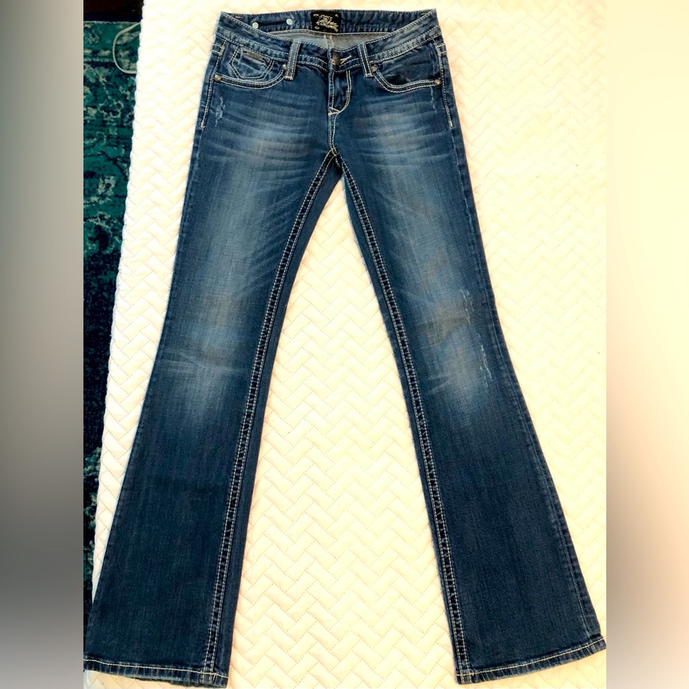 Express Rerock Boot Cut Jeans